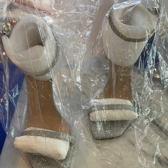 NWT Stuart Weitzman Nudistcurve 100 Strap Sandal Crystal size 7.5 - Picture 6 of 10